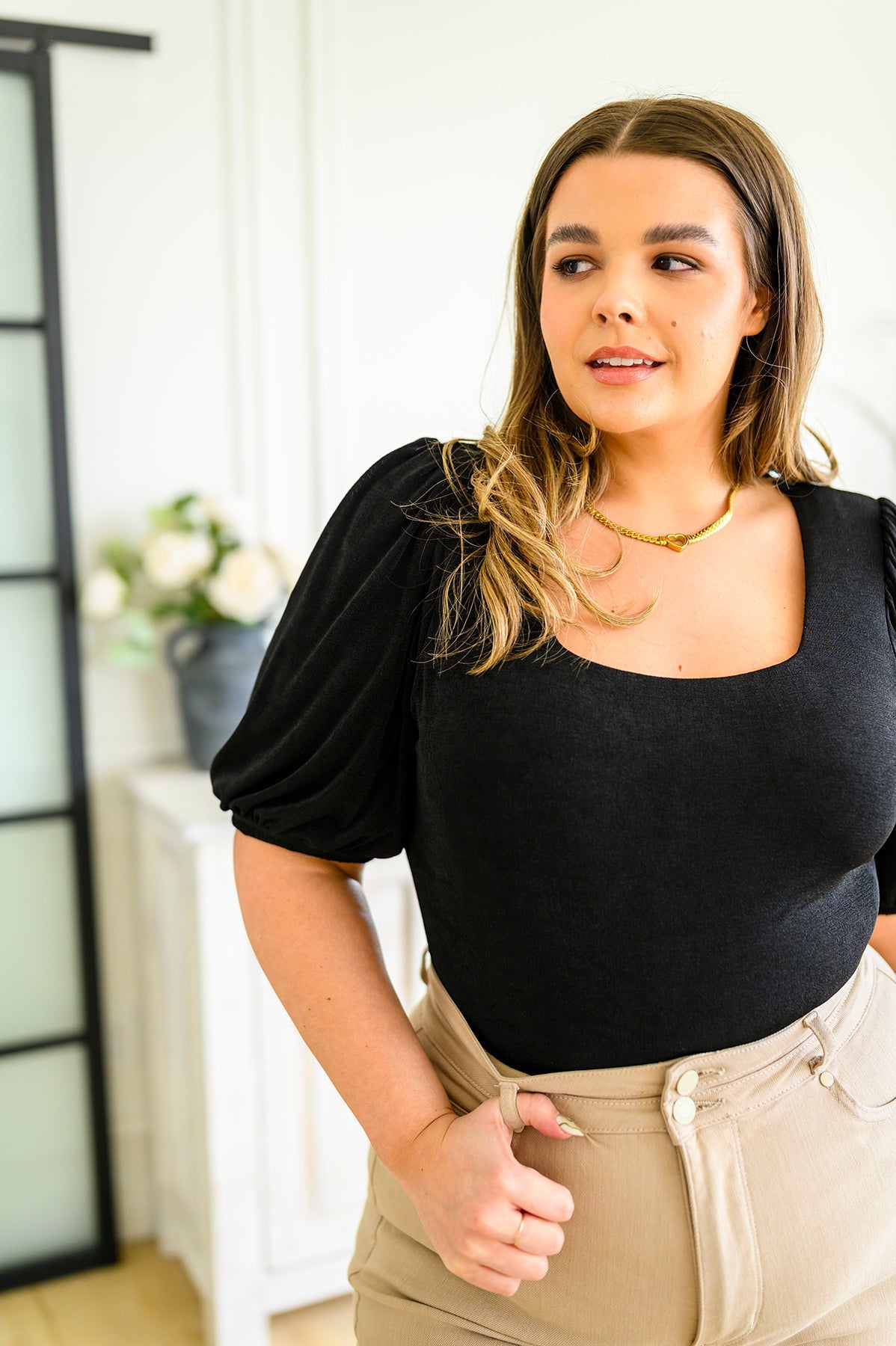 Body con cuello cuadrado de A Total Vision