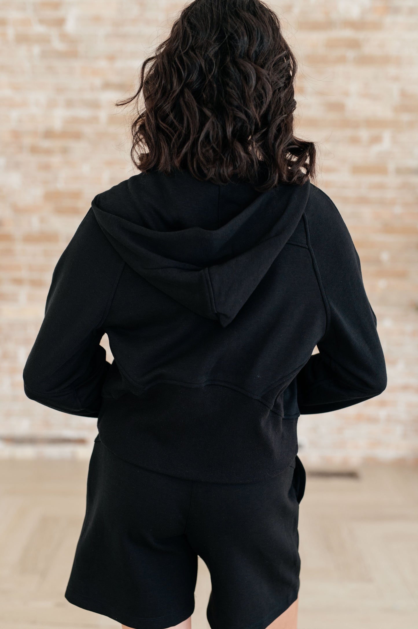 Chaqueta con cremallera Sun or Shade en negro