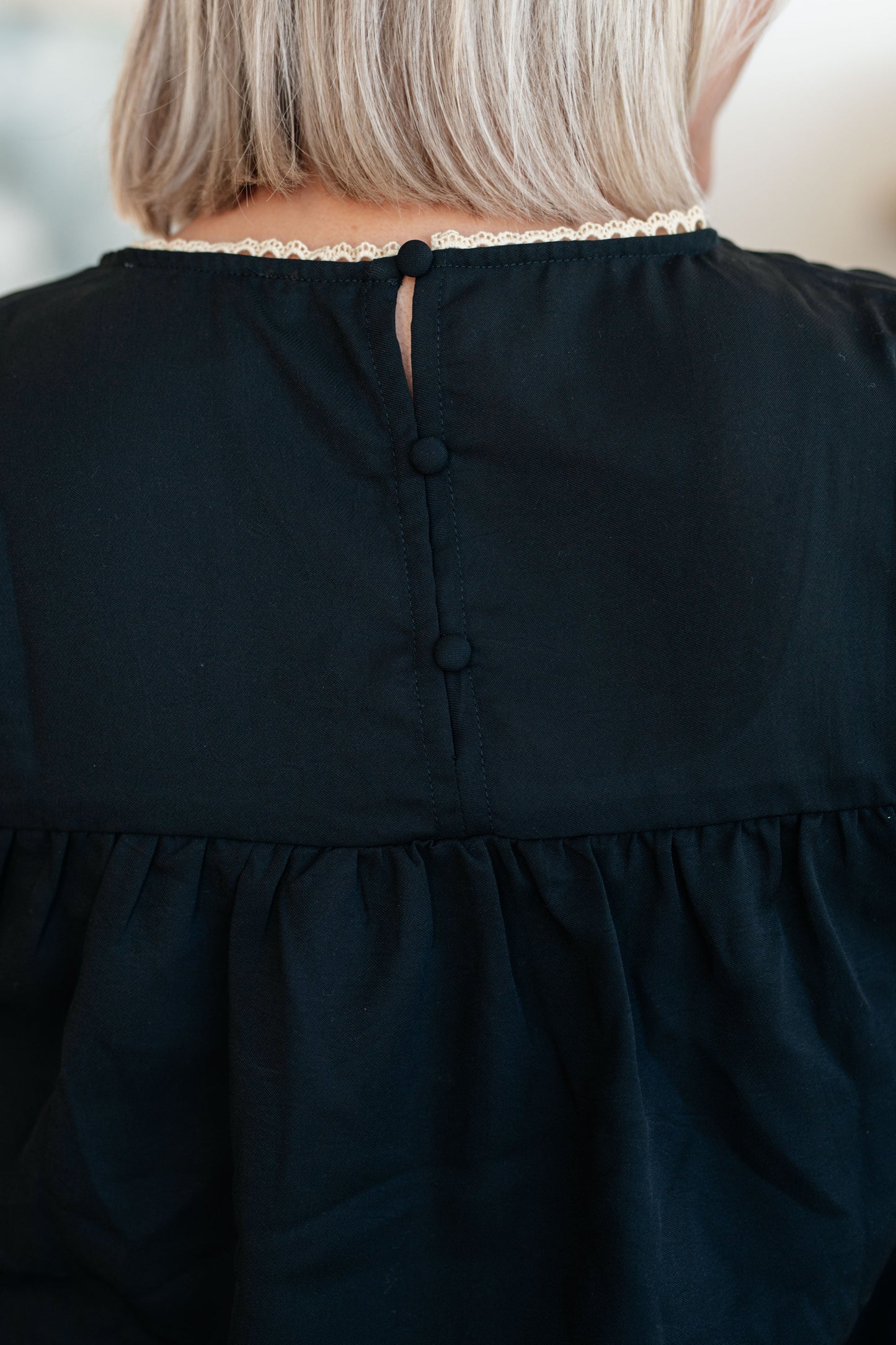 Try Again Embroidered Top - Dahlia Boutique