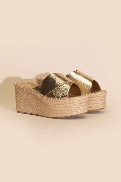 Partner-s Raffia Platform slides