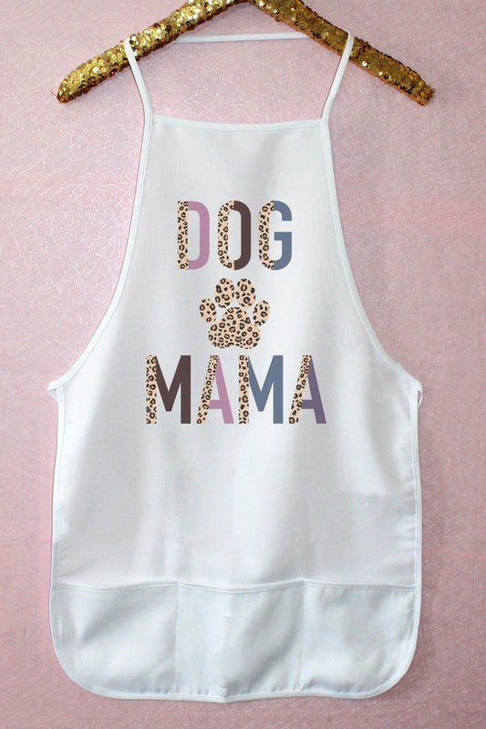 Dog Mama Leopard Apron