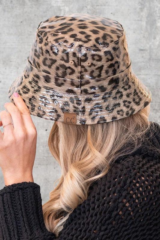 CC Leopard/Neutral Reversible Bucket Hat