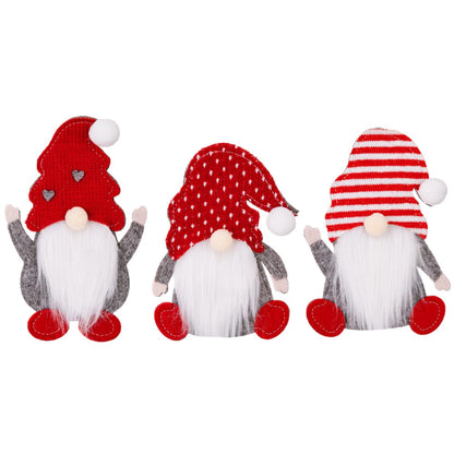 Faceless Gnome Cutlery Holders, Set of 3