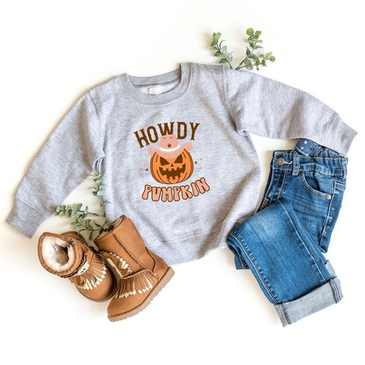 Howdy Pumpkin Toddler Sweatshirt