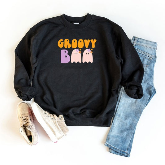 Groovy Boo Ghost Youth Sweatshirt