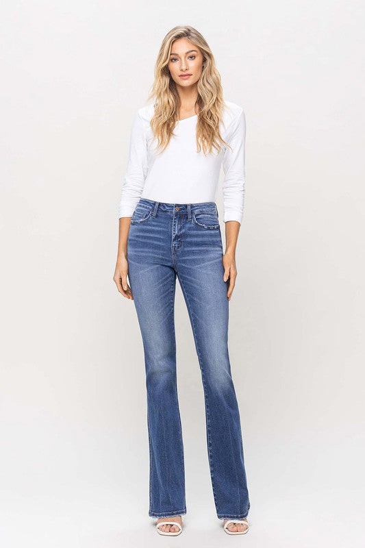 High Rise Bootcut Jeans