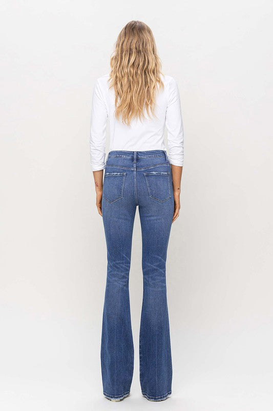 High Rise Bootcut Jeans