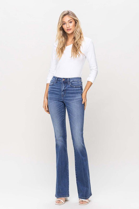 High Rise Bootcut Jeans