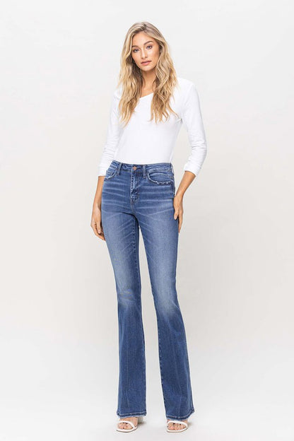 High Rise Bootcut Jeans