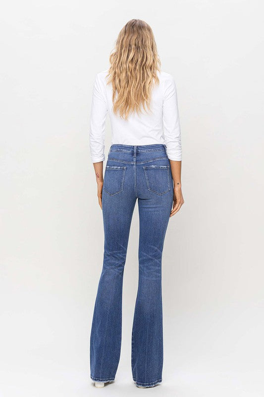 High Rise Bootcut Jeans