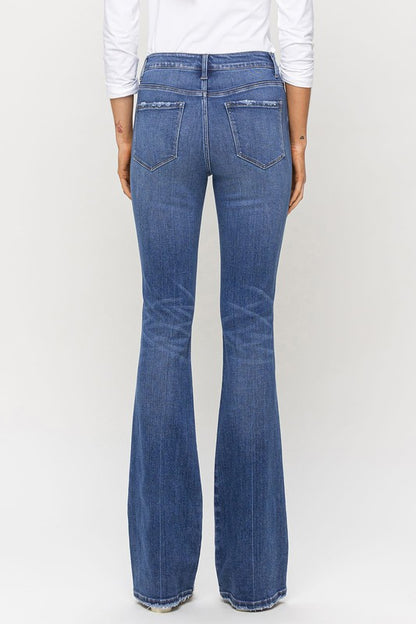 High Rise Bootcut Jeans