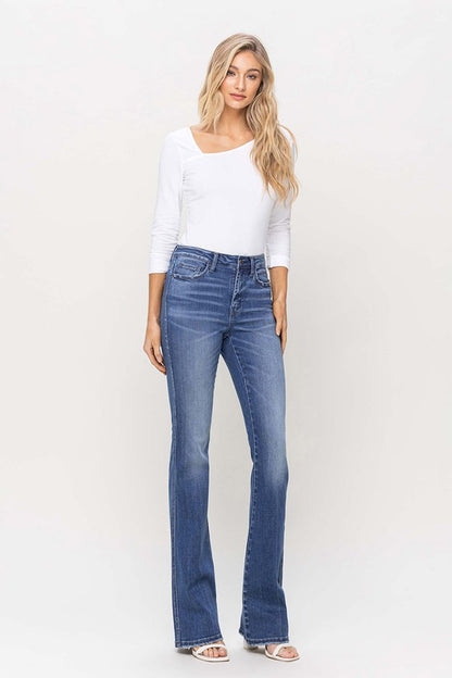 High Rise Bootcut Jeans