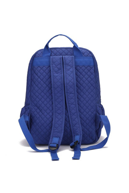 MKF Collection Mycelia Quilted Backpack by Mia K