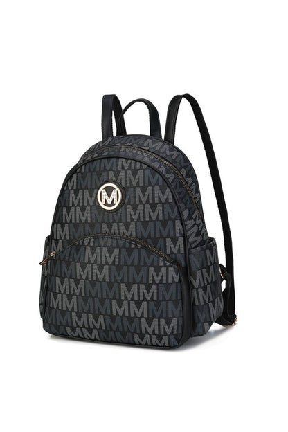 MKF Palmer Signature logo-print Backpack by Mia K