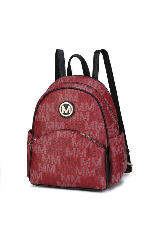 MKF Palmer Signature logo-print Backpack by Mia K