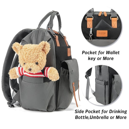 Crazy Pockets Backpack Diaper Bag