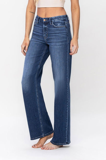 High Rise Loose Fit Jeans