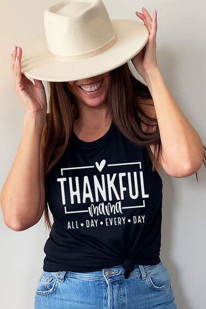 Thankful Mama All Day Every Day Muscle Tank