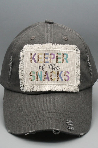 Mother's Day Keeper of the Snacks Patch Hat