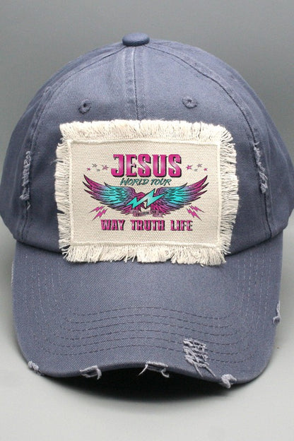 Religious Gifts Jesus World Tour Patch Hat