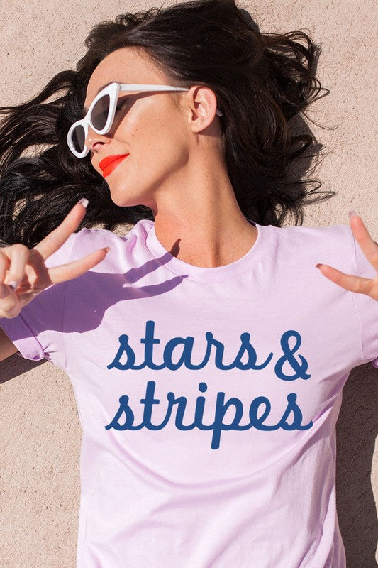 Stars & Stripes Graphic T Shirts