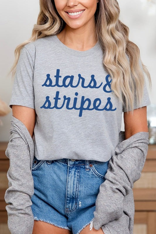 Stars & Stripes Graphic T Shirts