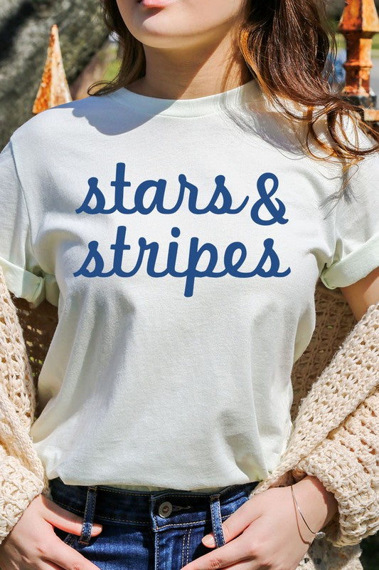 Stars & Stripes Graphic T Shirts