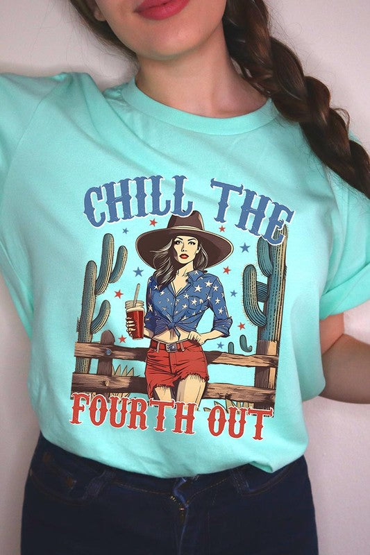 Chill The Fourth Out Graphic T Shirts