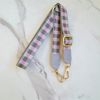 Checkered Crossbody Phone Lanyard