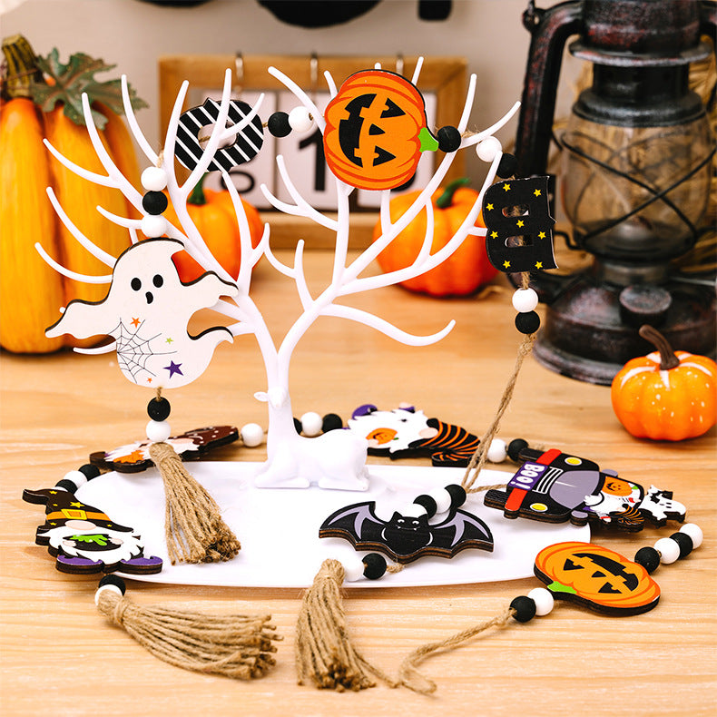 3-Piece Halloween Element Hanging Wall Art