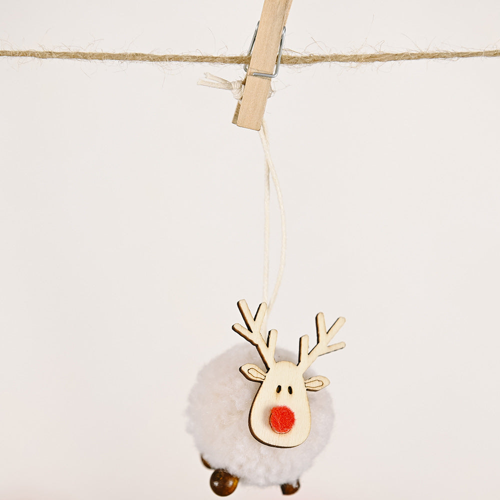 Reindeer Hanging Ornaments, Set of 4