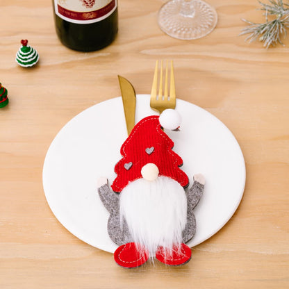 Faceless Gnome Cutlery Holders, Set of 3