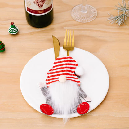 Faceless Gnome Cutlery Holders, Set of 3