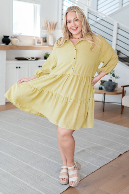 Just Like Honey Tiered Dress