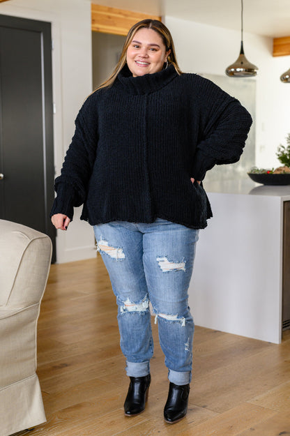 Maureen Long Sleeve Solid Knit Sweater