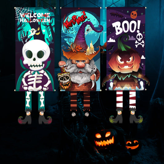 Assorted 2-Piece Halloween Element Hanging Wall Art