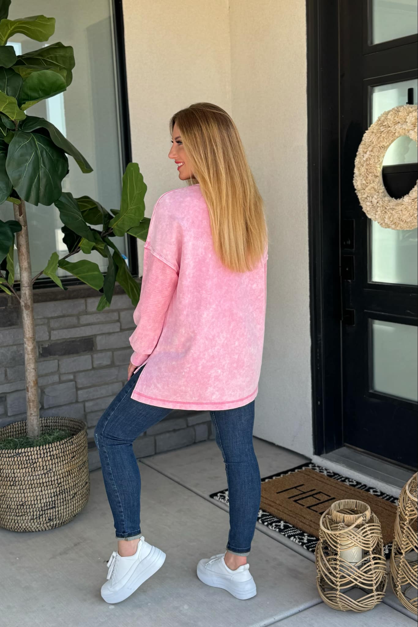 Best Selling Luna Mineral Wash Sweatshirt in Two Colors