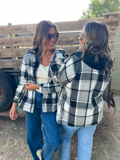 Jackson Plaid Shacket in Two Colors