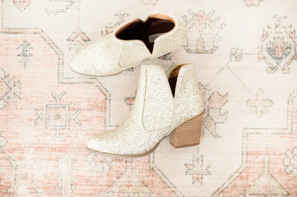 Fiera Booties in Gold