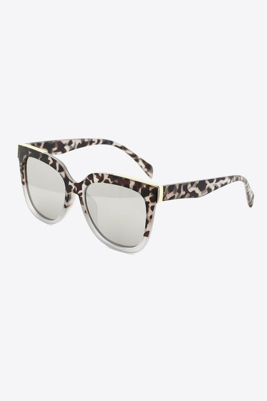Tortoiseshell Polycarbonate Frame Full Rim Sunglasses - Dahlia Boutique