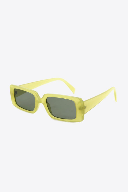 UV400 Polycarbonate Rectangle Sunglasses - Dahlia Boutique
