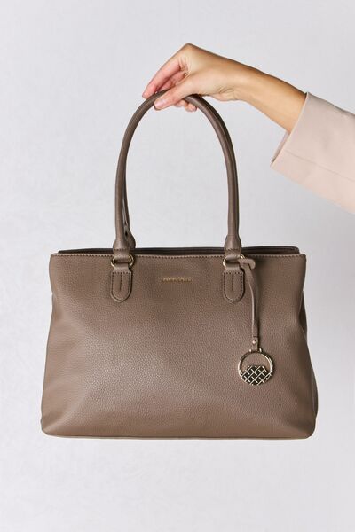 David Jones Structured Leather Handbag - Dahlia Boutique