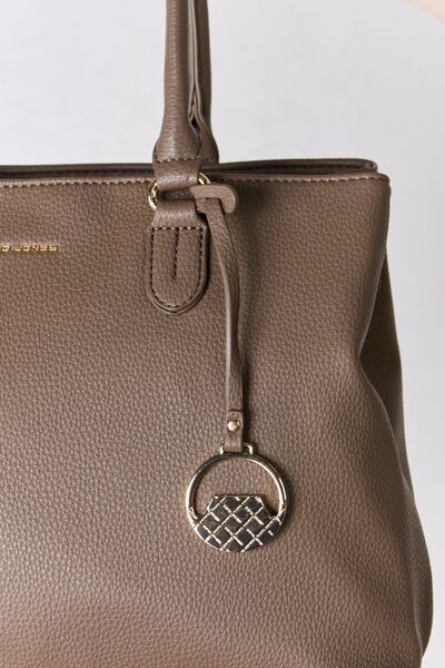 David Jones Structured Leather Handbag - Dahlia Boutique