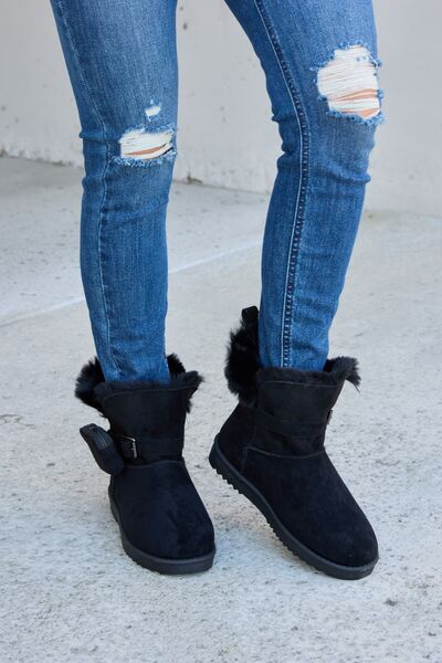Forever Link Plush Thermal Flat Boots - Dahlia Boutique