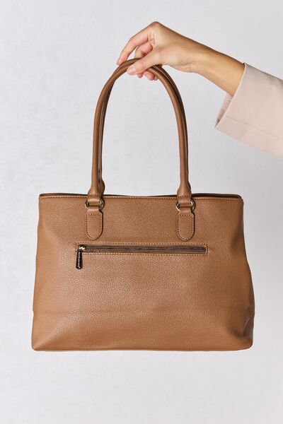 David Jones Structured Leather Handbag - Dahlia Boutique