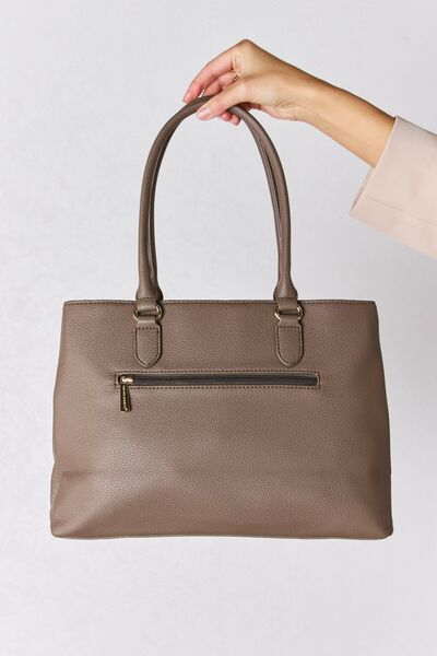 David Jones Structured Leather Handbag - Dahlia Boutique