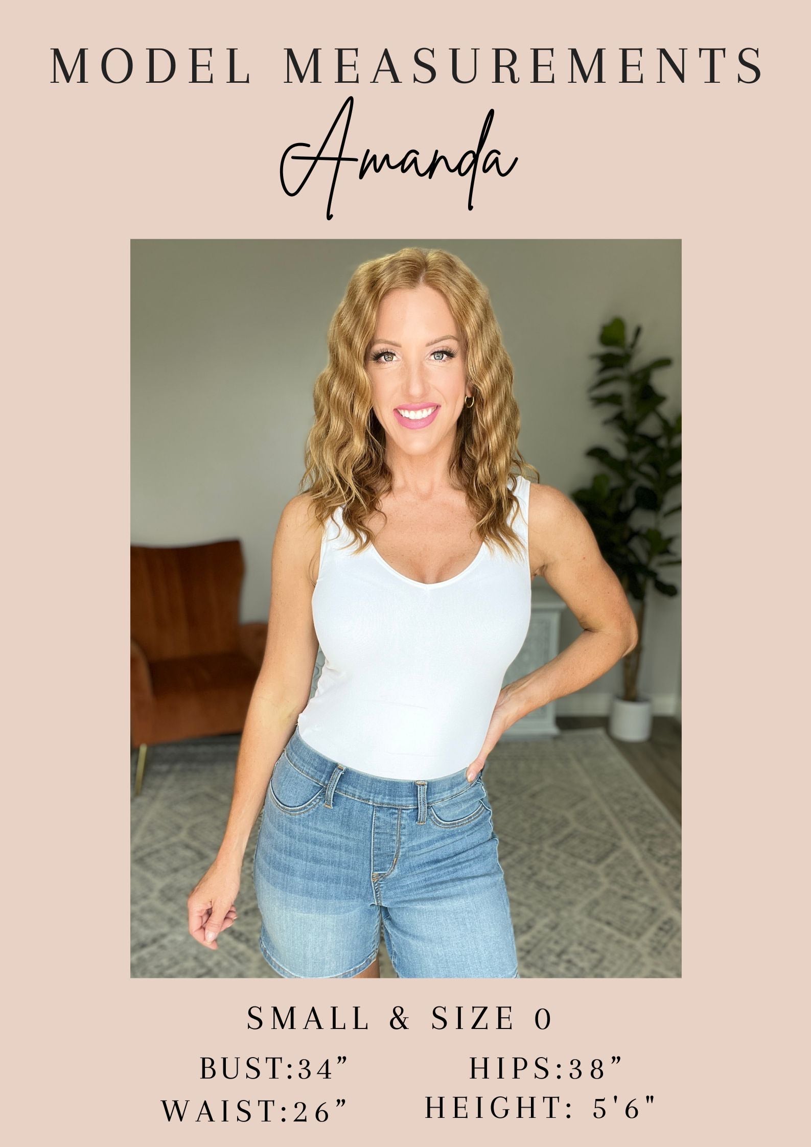 Emily High Rise Cool Denim Pull On Capri Jeans - Dahlia Boutique