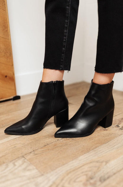 Amari Ankle Boots In Black - Dahlia Boutique