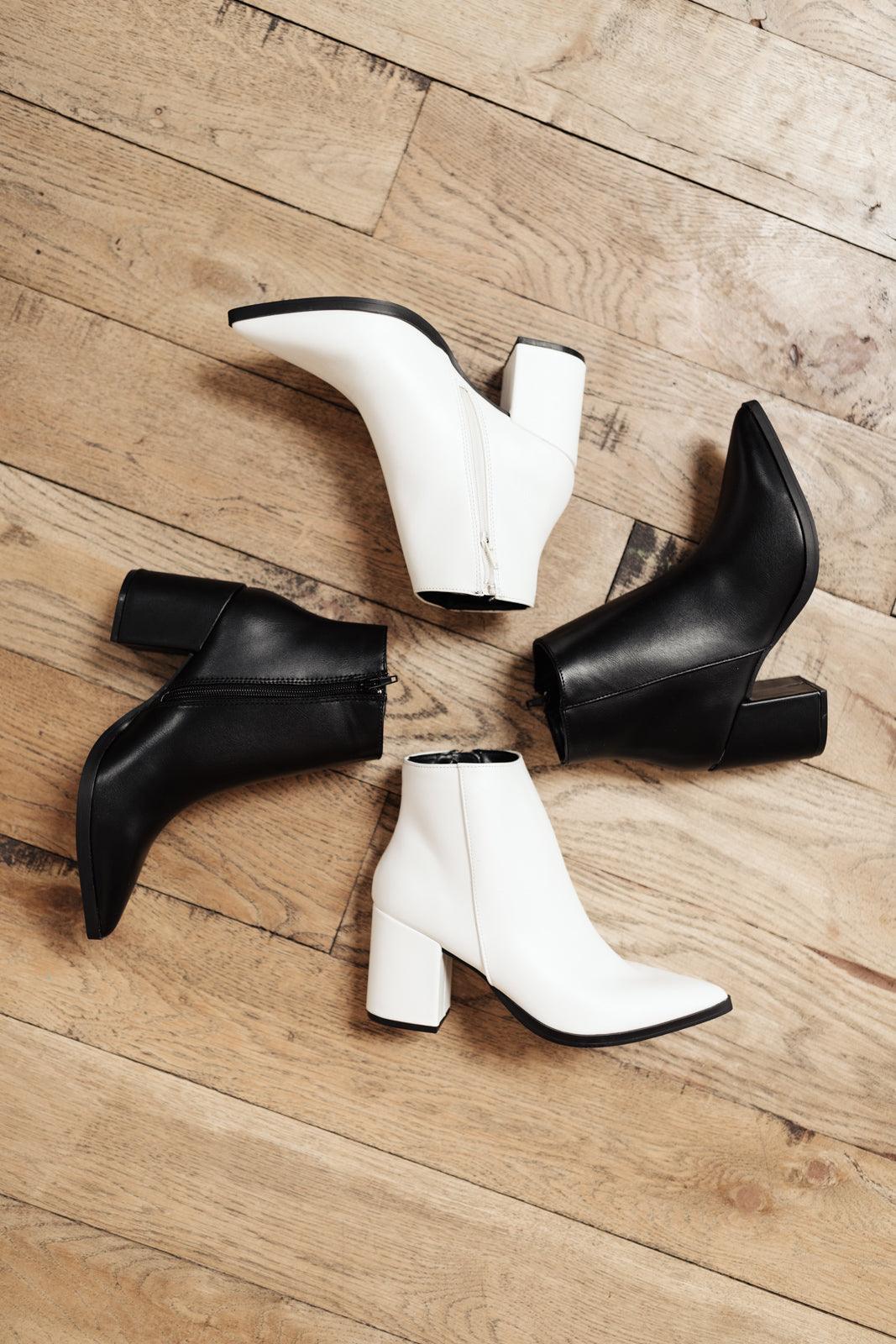 Amari Ankle Boots In Black - Dahlia Boutique