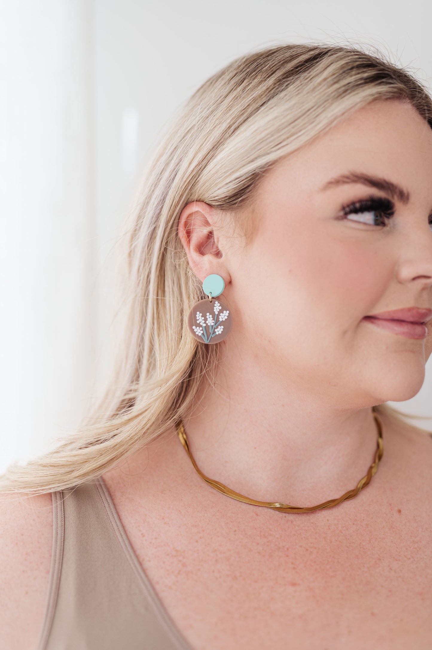 Babies Breath Earrings - Dahlia Boutique